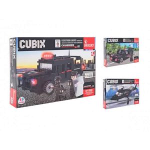 CUBIX COSTRUZIONI MEZZI DEI CARABINIERI 277 PEZZI GLOBO