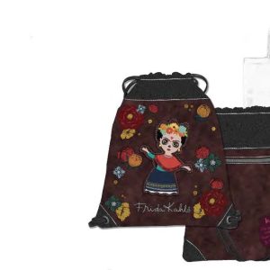 SACCA FRIDA KAHLO BORDEAUX