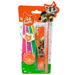 44 GATTI SET CANCELLERIA 4 PEZZI CORIEX